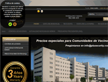 Tablet Screenshot of cerradurasegura.com